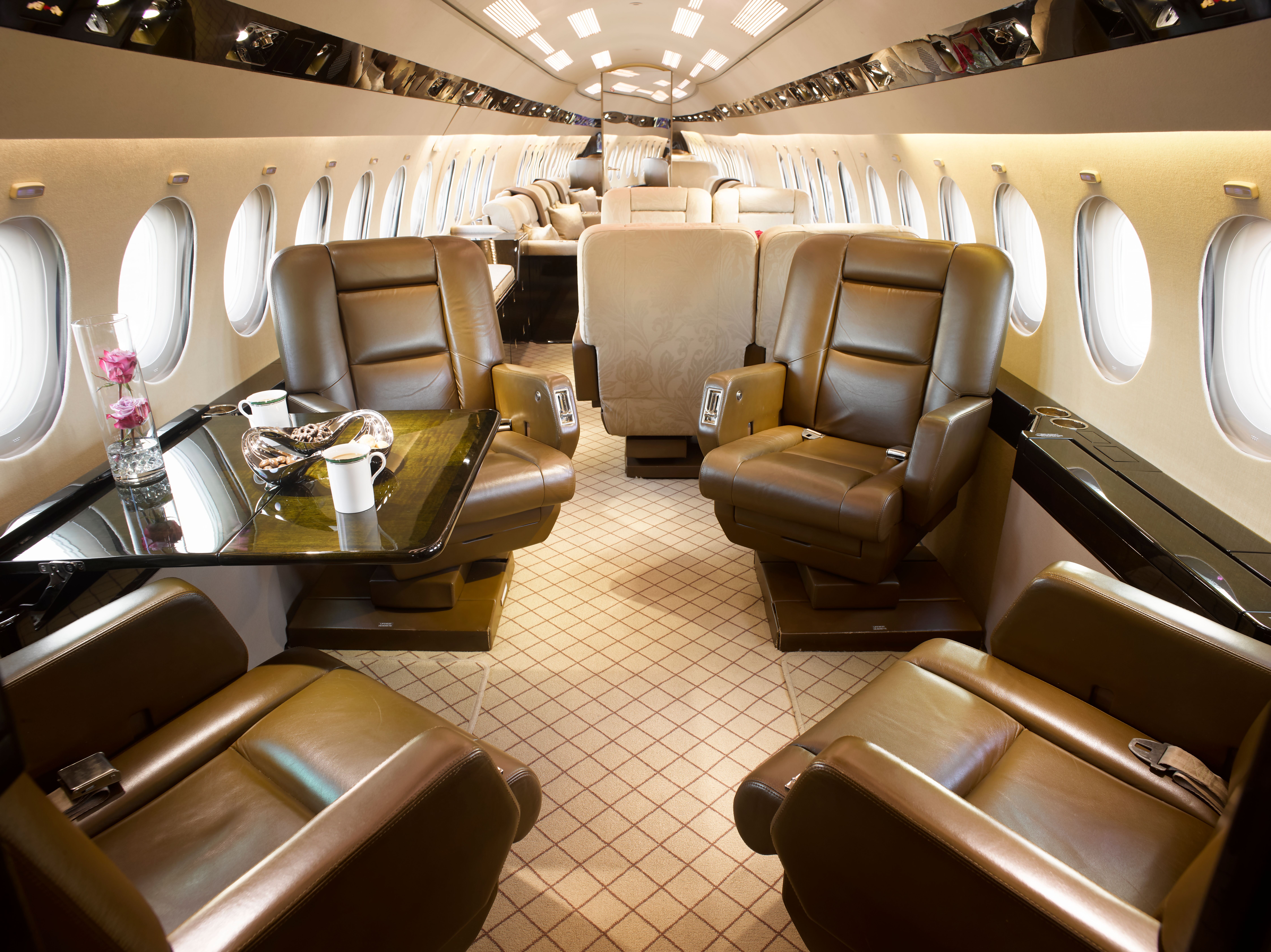 Dassault Falcon 900B Interior